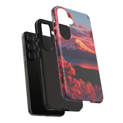 Fuji Rose Horizon Samsung Galaxy Tough Phone Case