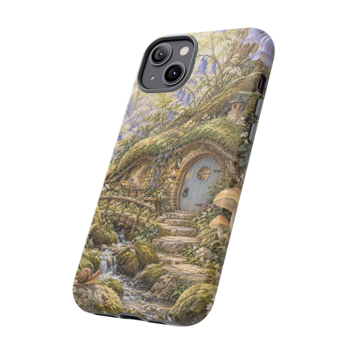 Bluebell Burrow iPhone Tough Case | bluebell cottage
