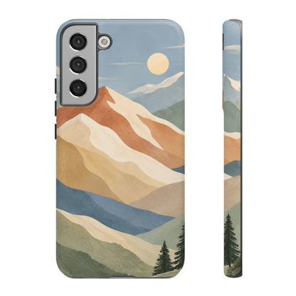 Sandstone Horizon Samsung Galaxy Tough Case | sandstone mountains
