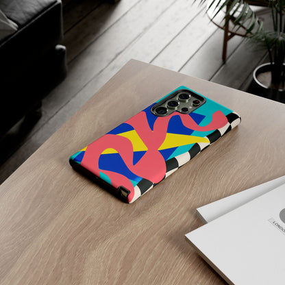 Cut Loose Samsung Galaxy Tough Case | Retro Abstract Art