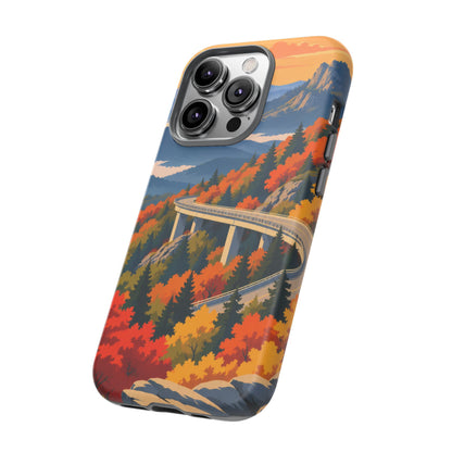 Blue Ridge Parkway — Viaduct Morning iPhone Tough Case