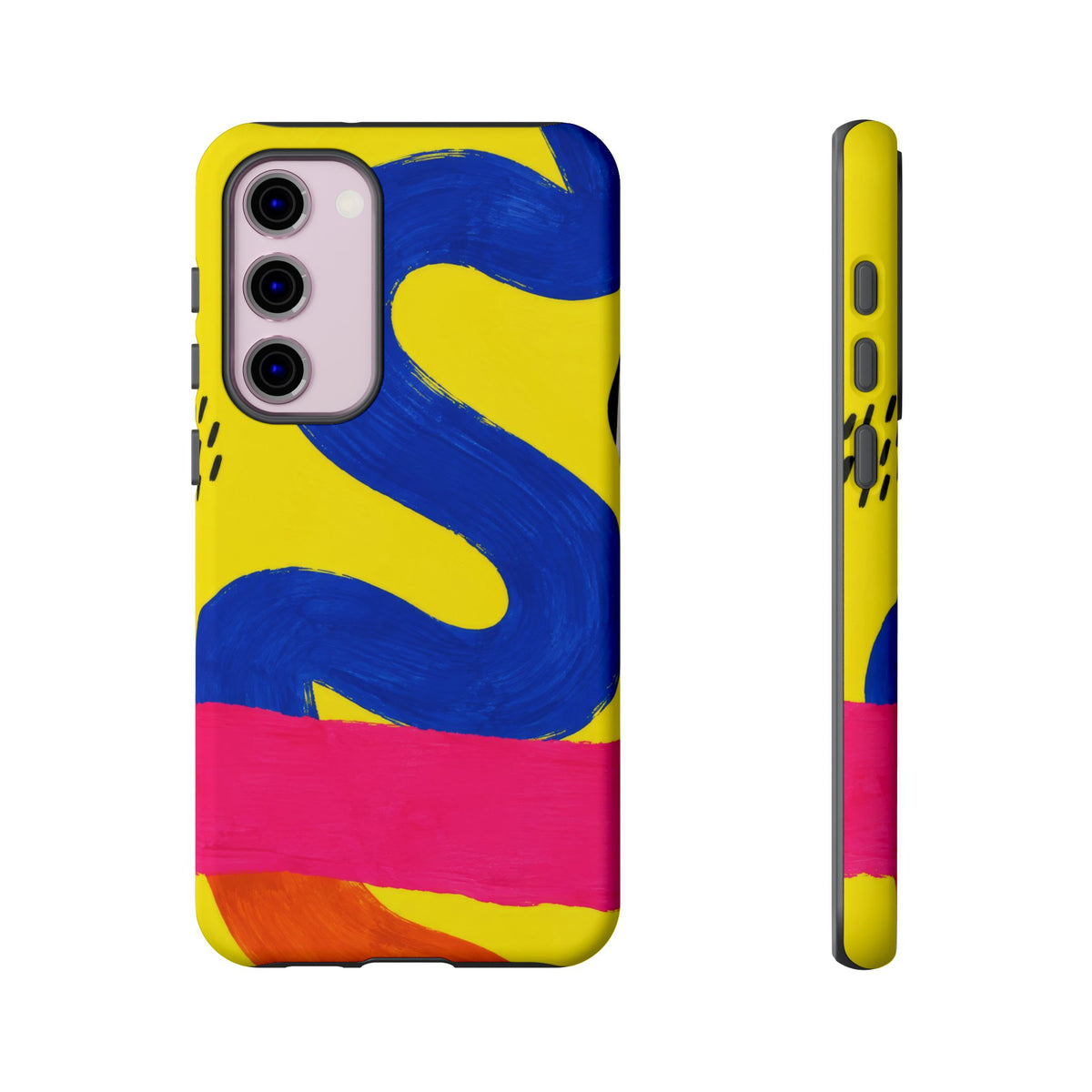 Offbeat Samsung Galaxy Tough Case | Abstract Color Block Art