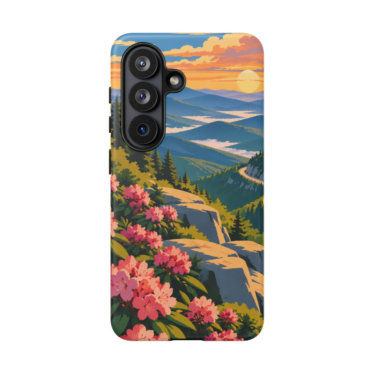 Blue Ridge Parkway — Ridgeway Bloom Samsung Galaxy Tough Case