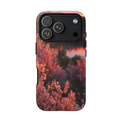 Alpine Bloom Lake iPhone Tough Phone Case