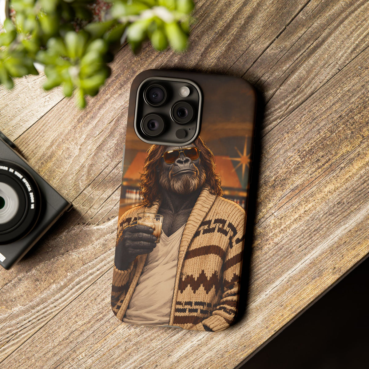 Cardigan Gorilla iPhone Tough Case | The Primate Abides