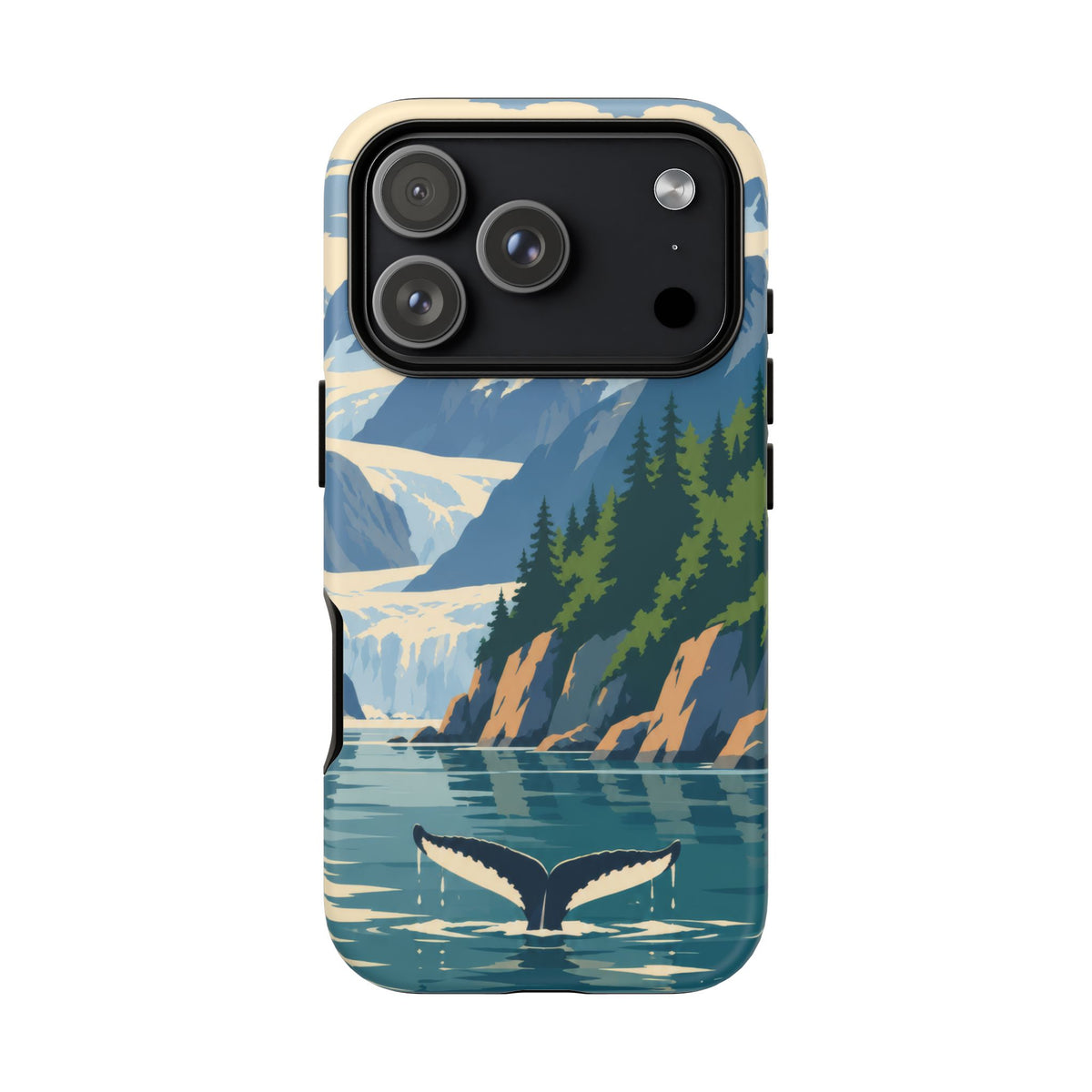 Glacier Bay — Fjord Silence iPhone Tough Case