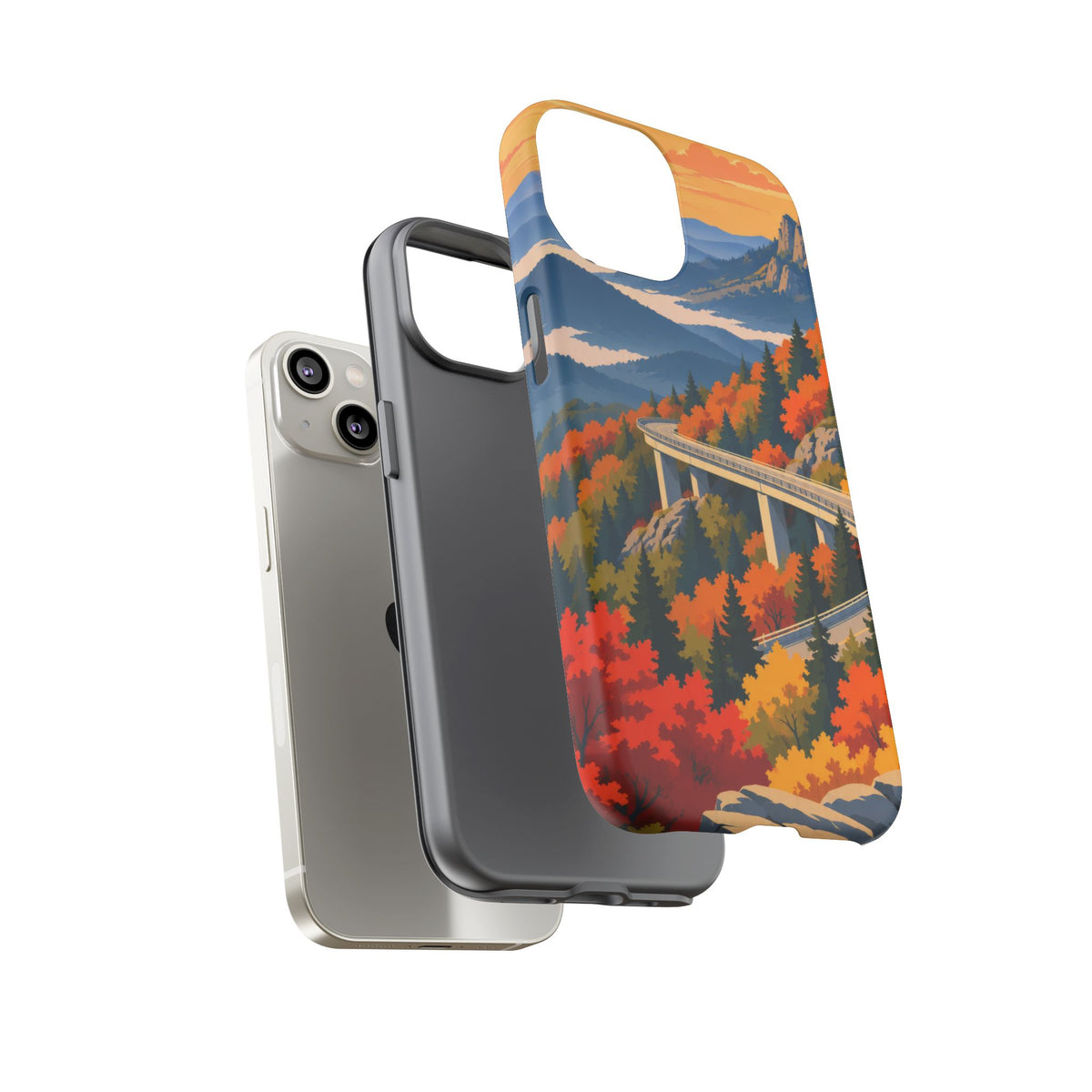 Blue Ridge Parkway — Viaduct Morning iPhone Tough Case