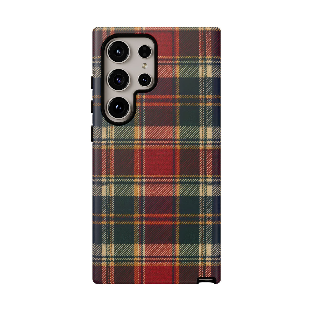 Highland Holiday Samsung Galaxy Tough Case | christmas plaid