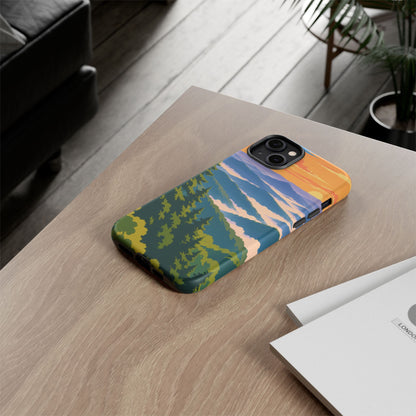 Great Smoky Mountains — Morning Veils iPhone Tough Case