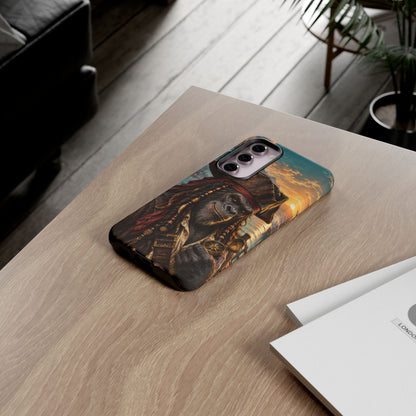 Pirate Gorilla Samsung Galaxy Tough Case | Captain Silverback