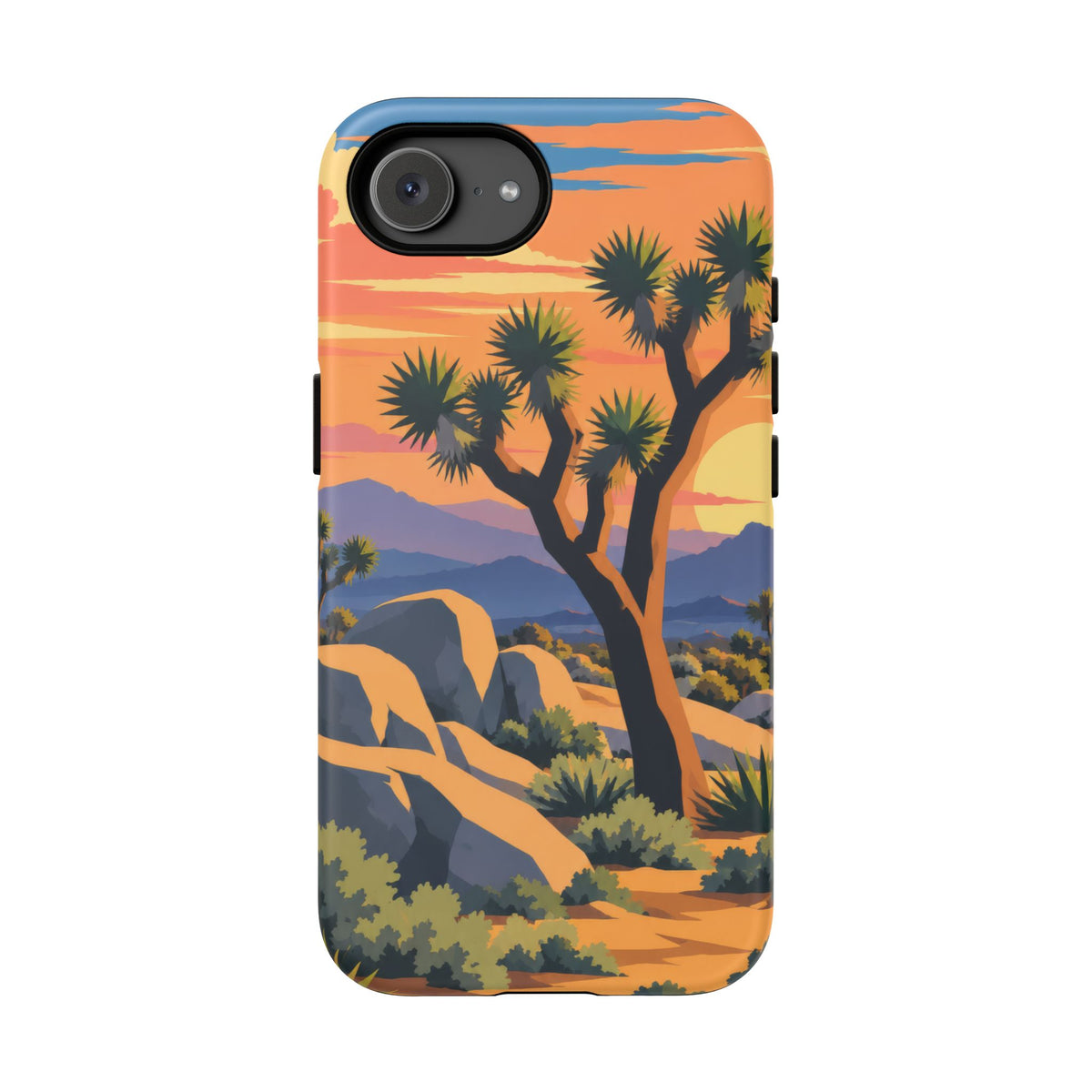 Joshua Tree — Desert Silhouettes iPhone Tough Case