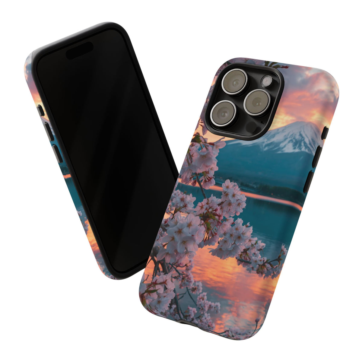 Fuji Petal Reflection iPhone Tough Phone Case