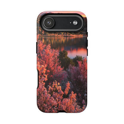Alpine Bloom Lake iPhone Tough Phone Case