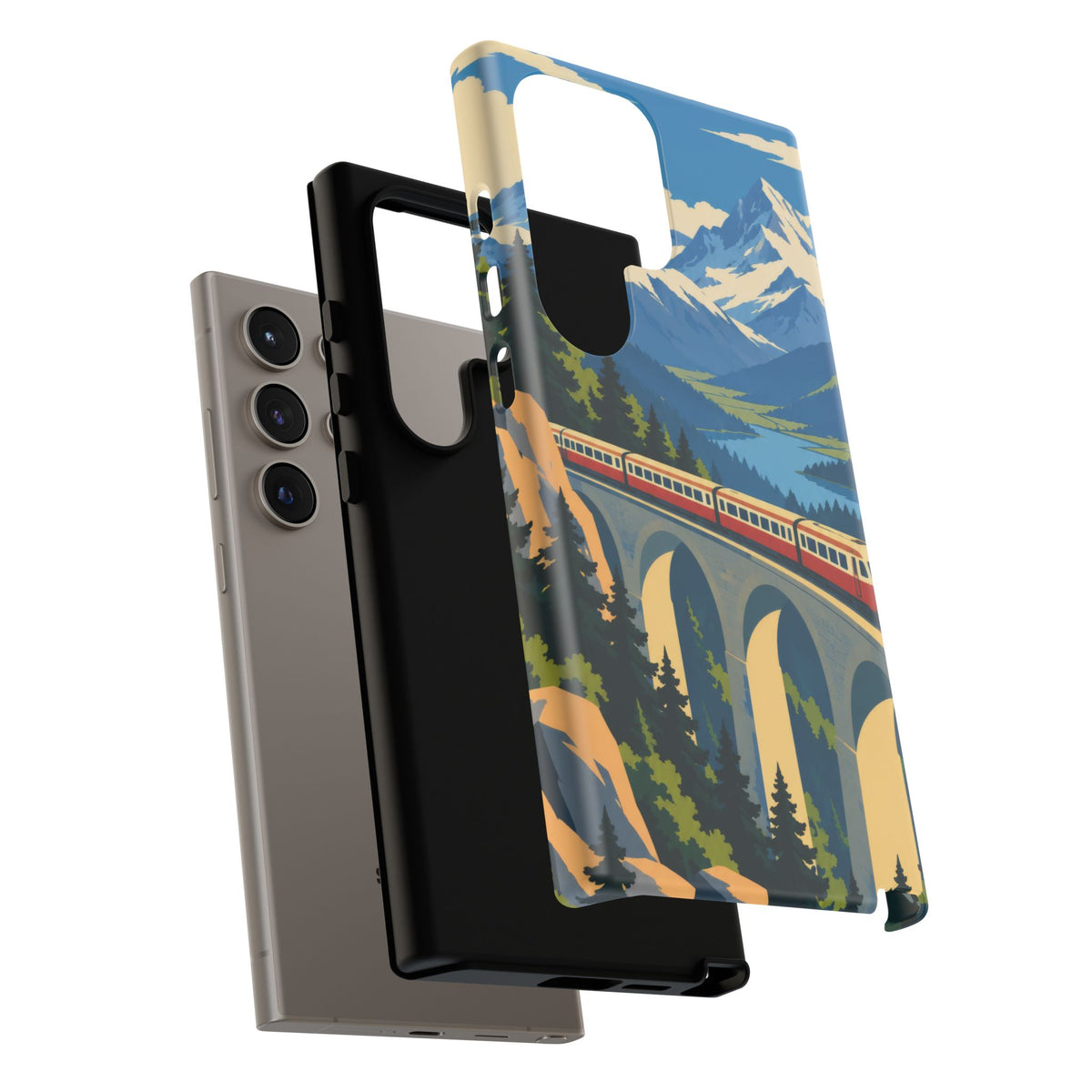 Travel by Train — Alpine Express Samsung Galaxy Tough Case | train travel