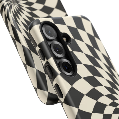 Twist Theory Samsung Galaxy Tough Case | Optical Checkerboard