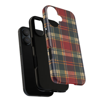 Highland Holiday iPhone Tough Case | christmas plaid