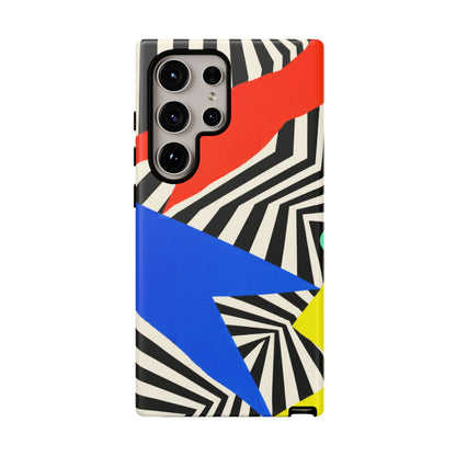 Broken Signal Samsung Galaxy Tough Case | Optical Stripe Art