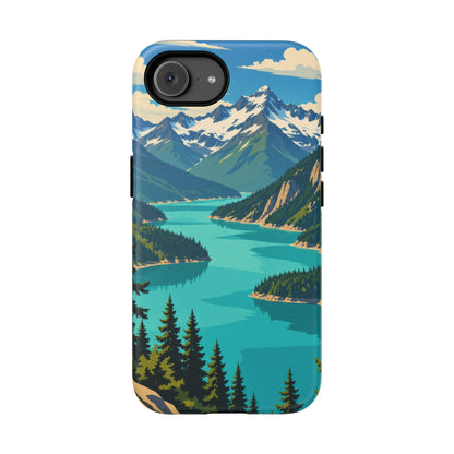Cascades — Diablo Blue iPhone Tough Case