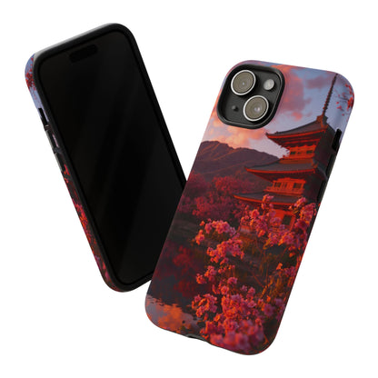 Pagoda Afterglow iPhone Tough Phone Case