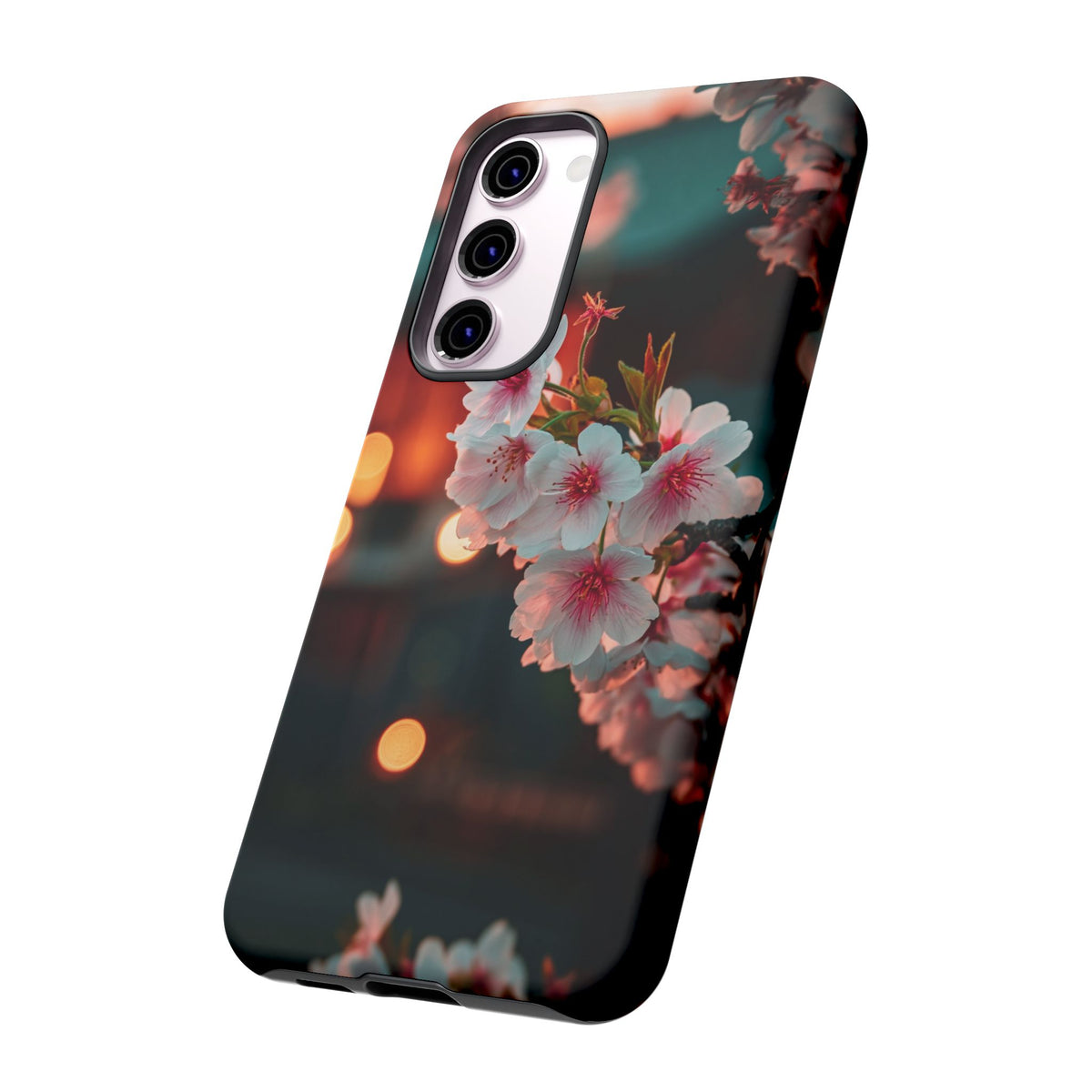Kyoto Blossom Lanterns Samsung Galaxy Tough Phone Case