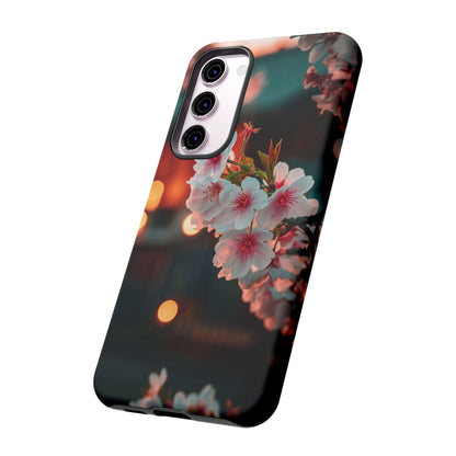 Kyoto Blossom Lanterns Samsung Galaxy Tough Phone Case