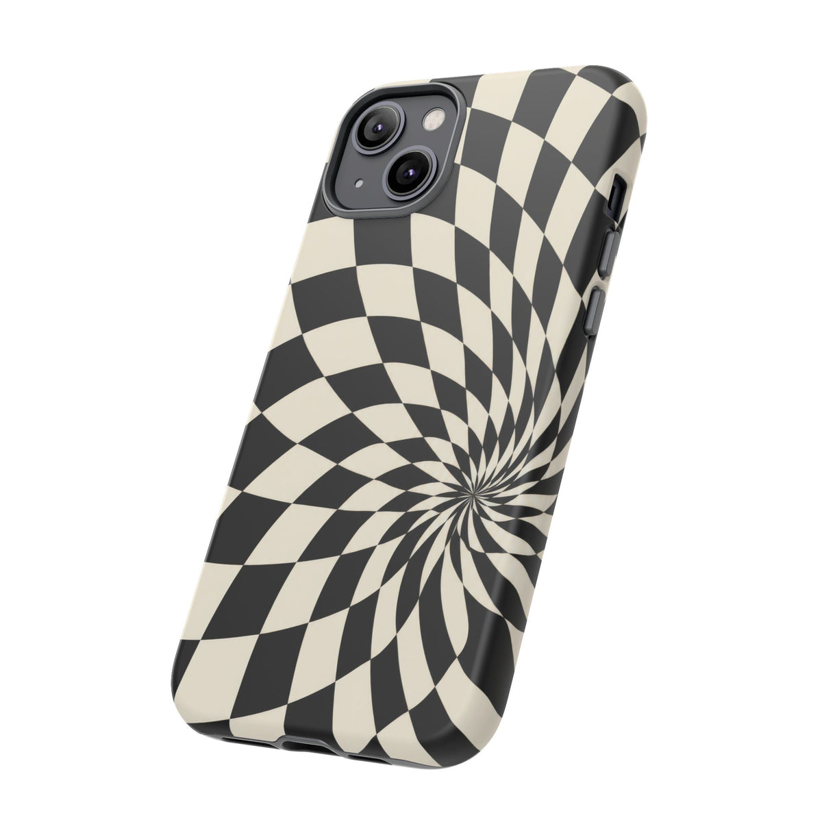 Twist Theory iPhone Tough Case | Optical Checkerboard