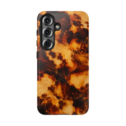 Amber Marble Samsung Galaxy Tough Case | Amber Mosaic