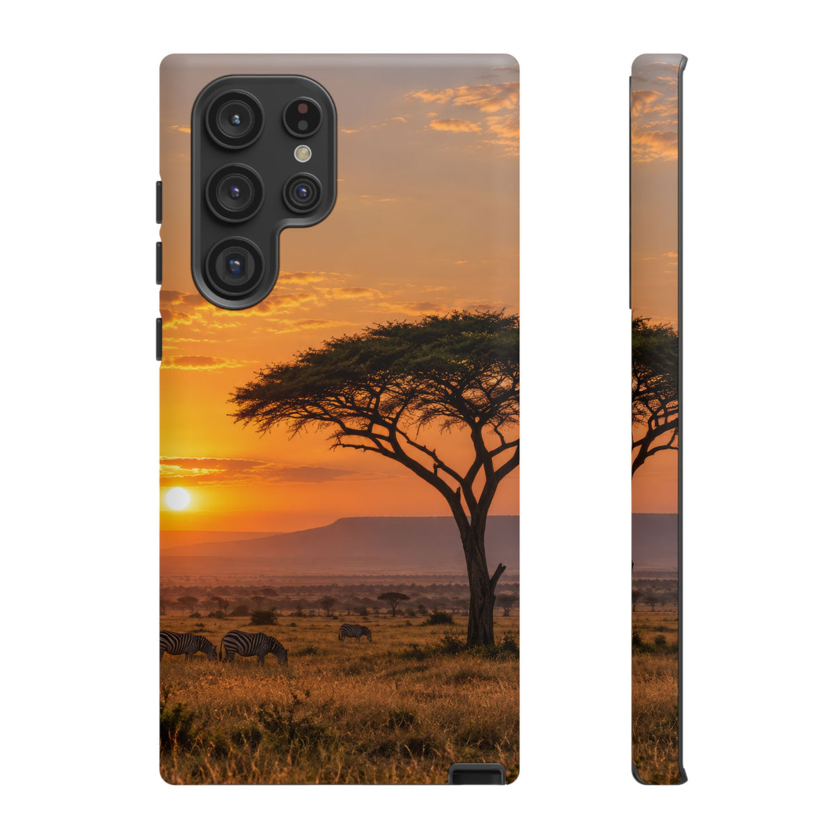 Amber Acacia Samsung Galaxy Tough Case | african sunset