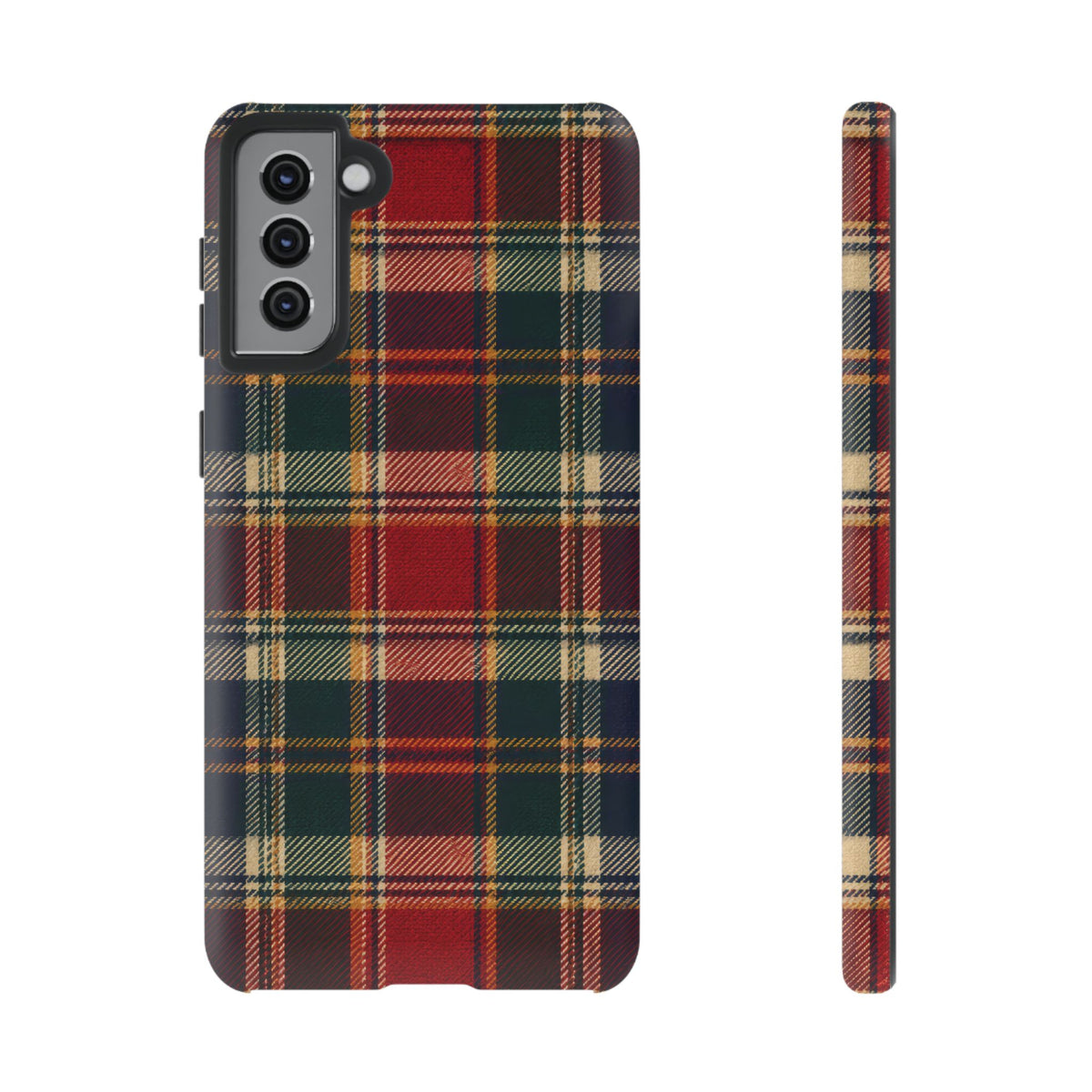 Highland Holiday Samsung Galaxy Tough Case | christmas plaid