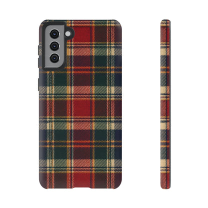 Highland Holiday Samsung Galaxy Tough Case | christmas plaid