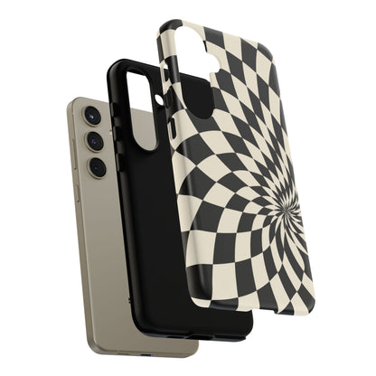 Twist Theory Samsung Galaxy Tough Case | Optical Checkerboard