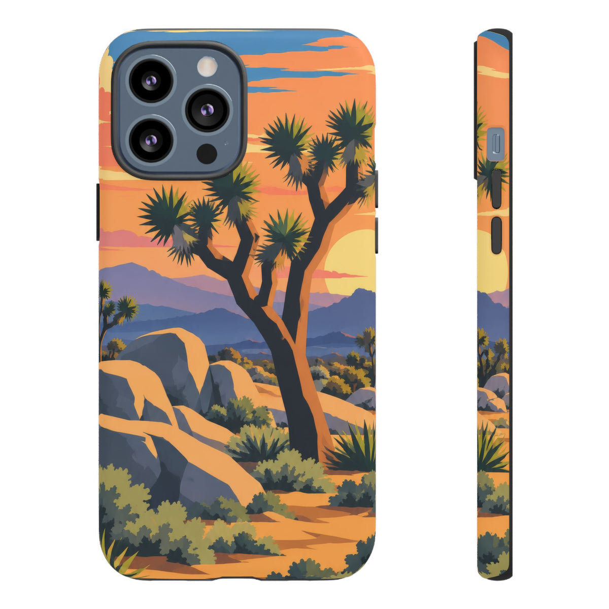 Joshua Tree — Desert Silhouettes iPhone Tough Case