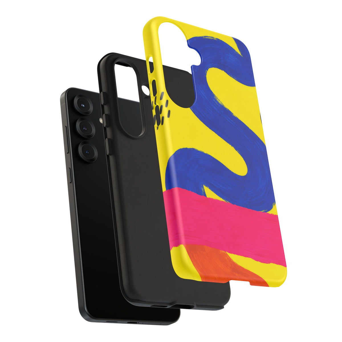 Offbeat Samsung Galaxy Tough Case | Abstract Color Block Art