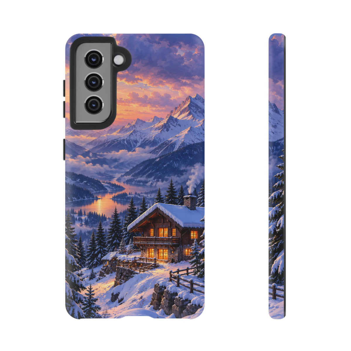Alpine Hearth Samsung Galaxy Tough Case | winter cabin