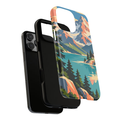 Switzerland — Alpine Lake iPhone Tough Case