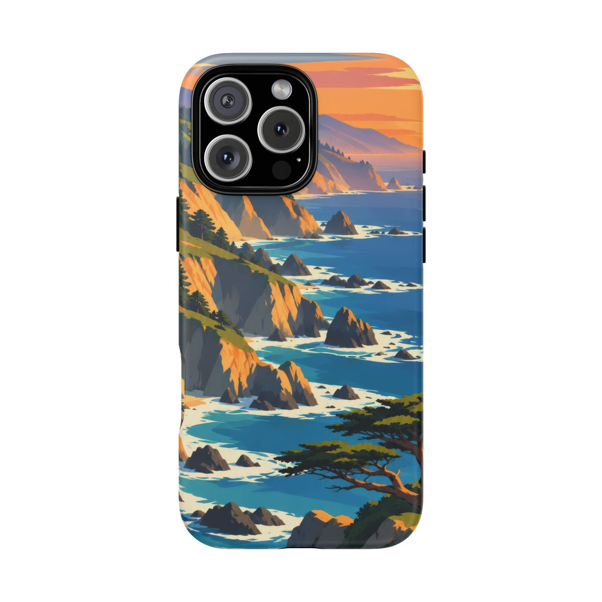 Big Sur — Cypress Coast iPhone Tough Case
