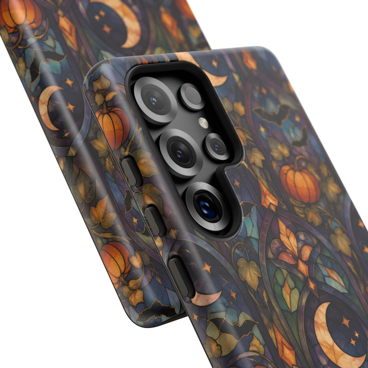 Amber Moon Window Samsung Galaxy Tough Case | celestial halloween