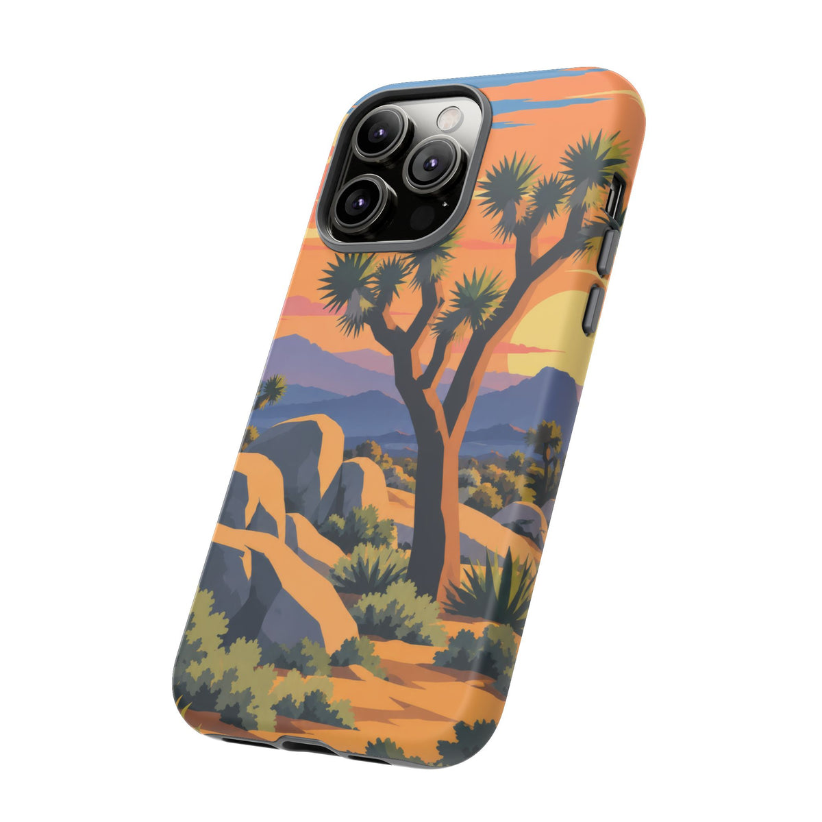 Joshua Tree — Desert Silhouettes iPhone Tough Case