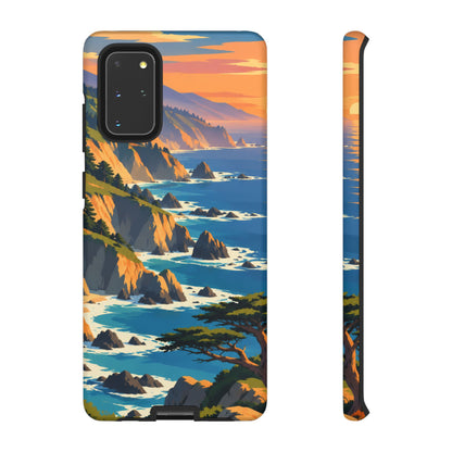 Big Sur — Cypress Coast Samsung Galaxy Tough Case