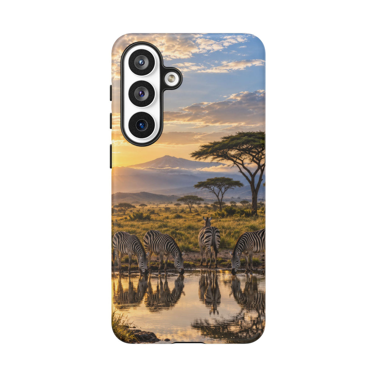 Zebra Water Mirror Samsung Galaxy Tough Case | zebra safari