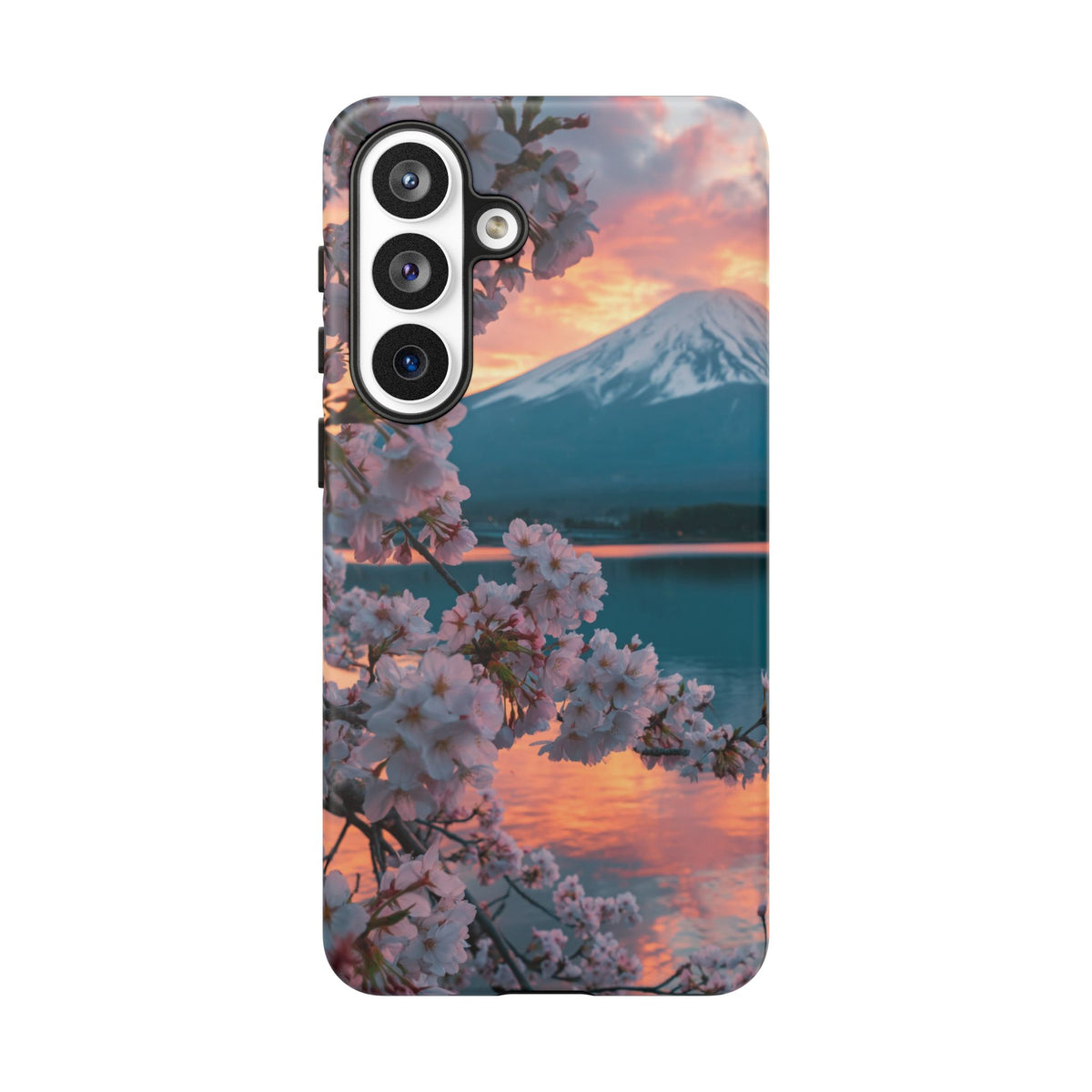 Fuji Petal Reflection Samsung Galaxy Tough Phone Case