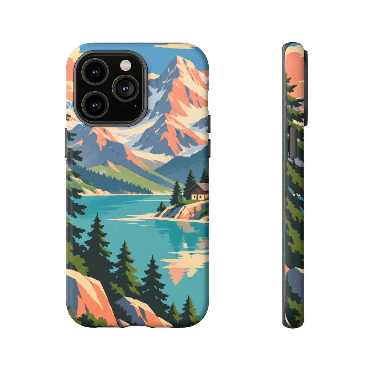 Switzerland — Alpine Lake iPhone Tough Case