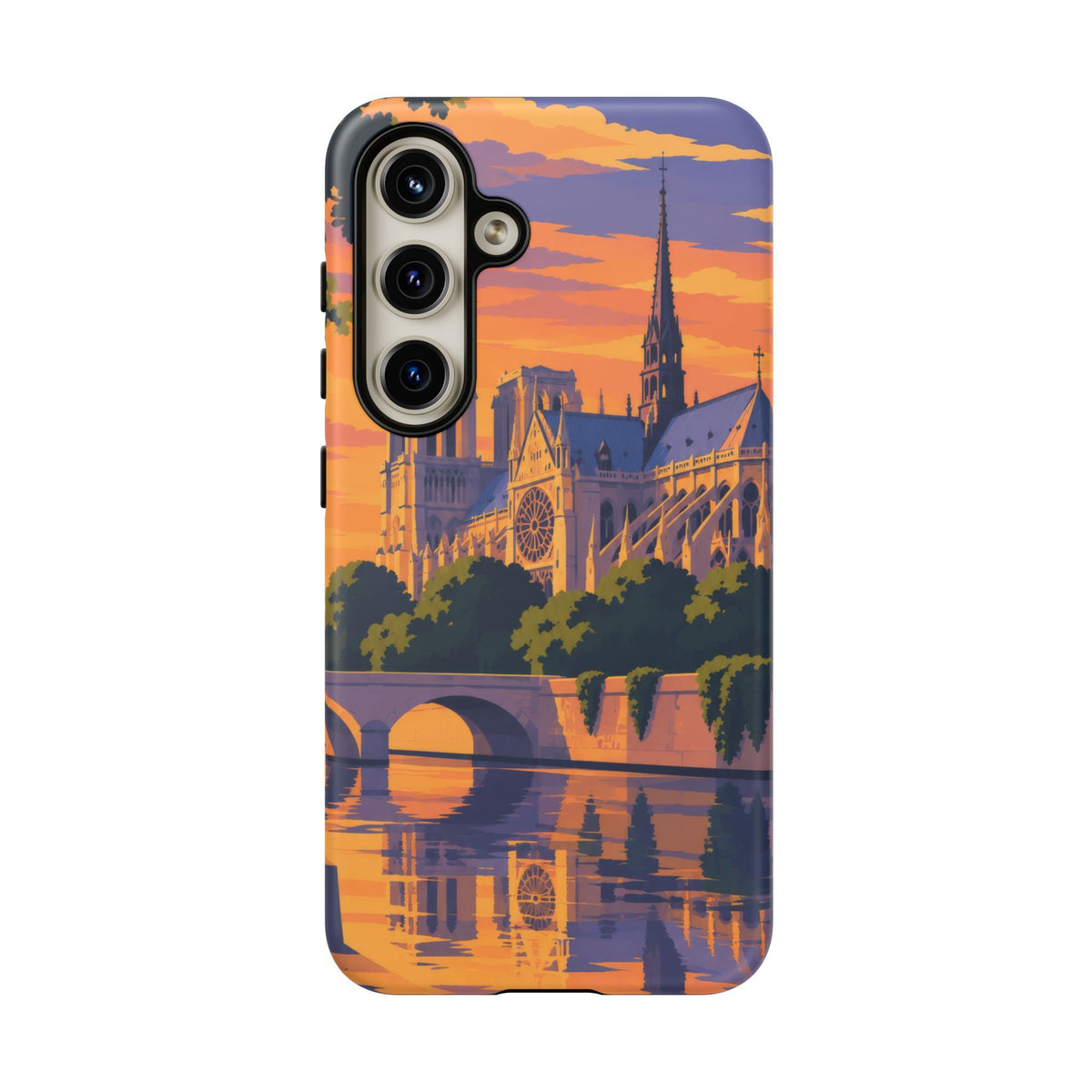 Notre Dame — Cathedral Twilight Samsung Galaxy Tough Case