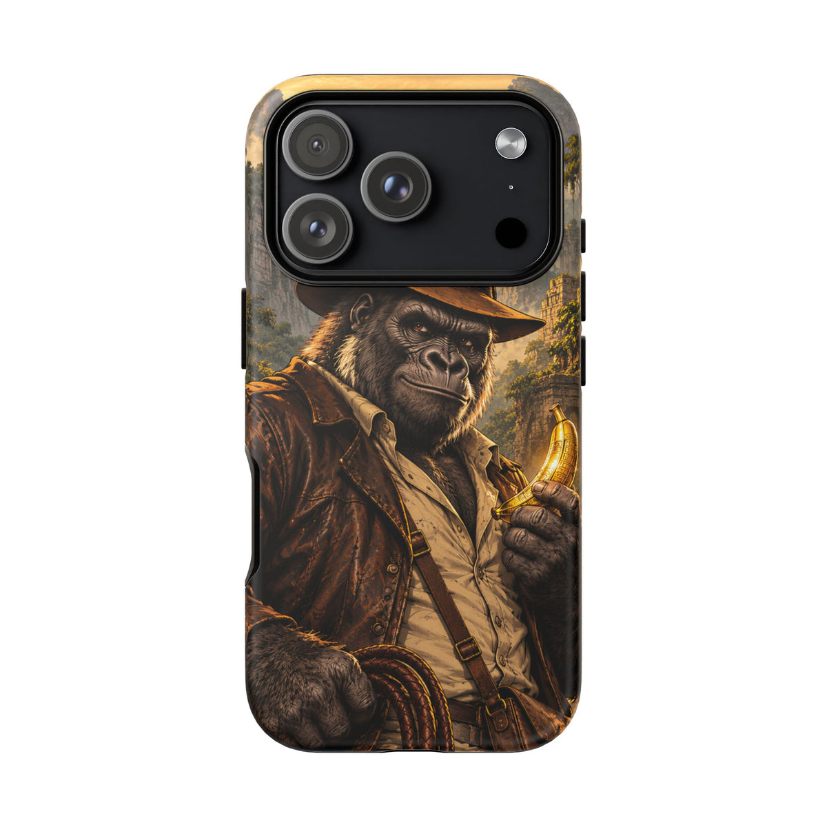 Adventure Gorilla iPhone Tough Case | Temple of Bananas