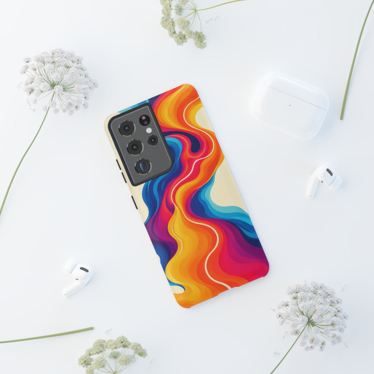 Electric Tide Samsung Galaxy Tough Case | psychedelic wave