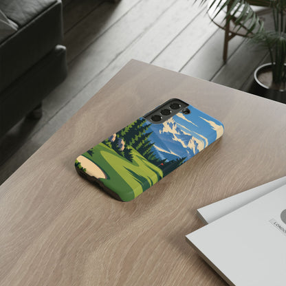 Mountain Golf — Alpine Fairway Samsung Galaxy Tough Case