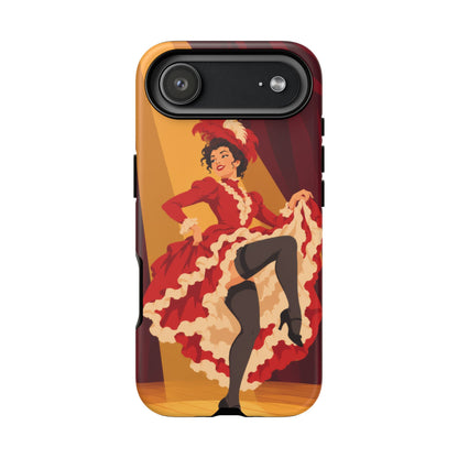 Moulin Rouge Dancer — Crimson Cabaret iPhone Tough Case | cabaret dancer