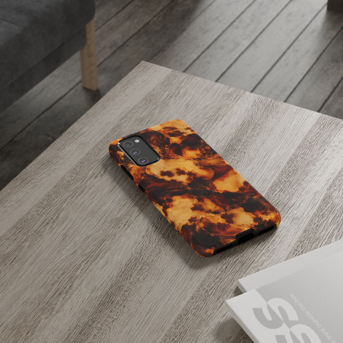 Amber Marble Samsung Galaxy Tough Case | Amber Mosaic