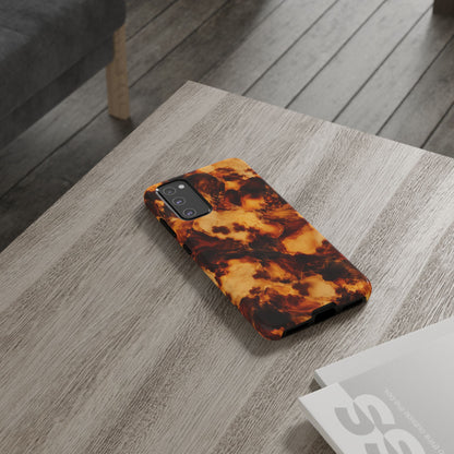 Amber Marble Samsung Galaxy Tough Case | Amber Mosaic