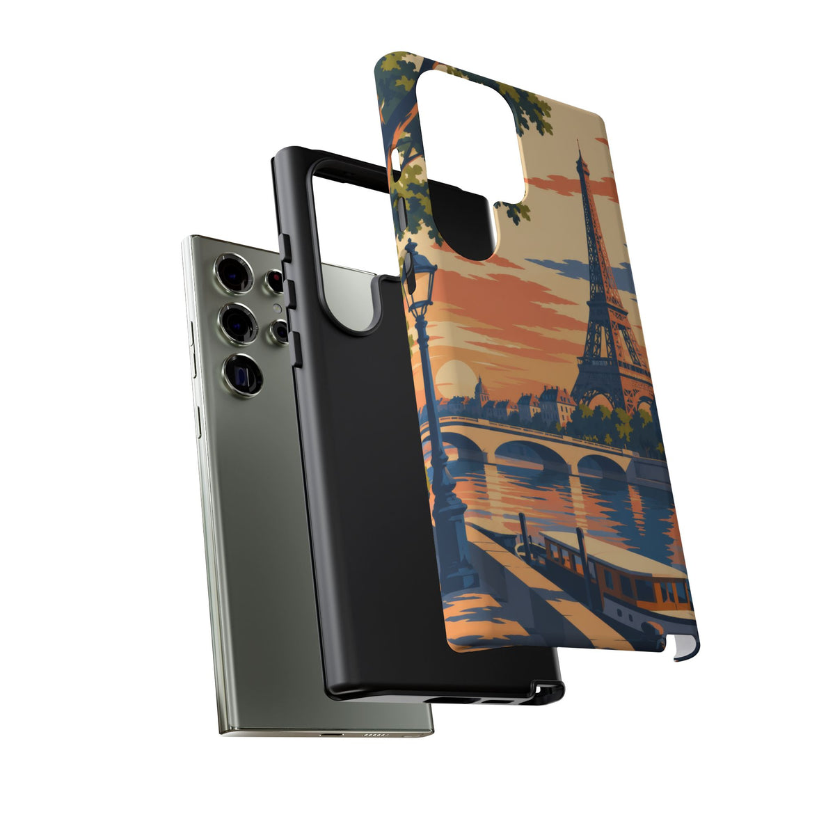 Paris — Seine Reverie Samsung Galaxy Tough Case